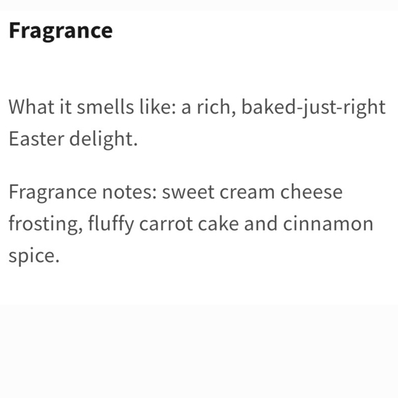 🛍BOGO 50% OFF🥕🎂🕯NWT‼️BBW "Sweet Carrot Cake" 3-wick Candle w/ Bunny Lid - Picture 4 of 10